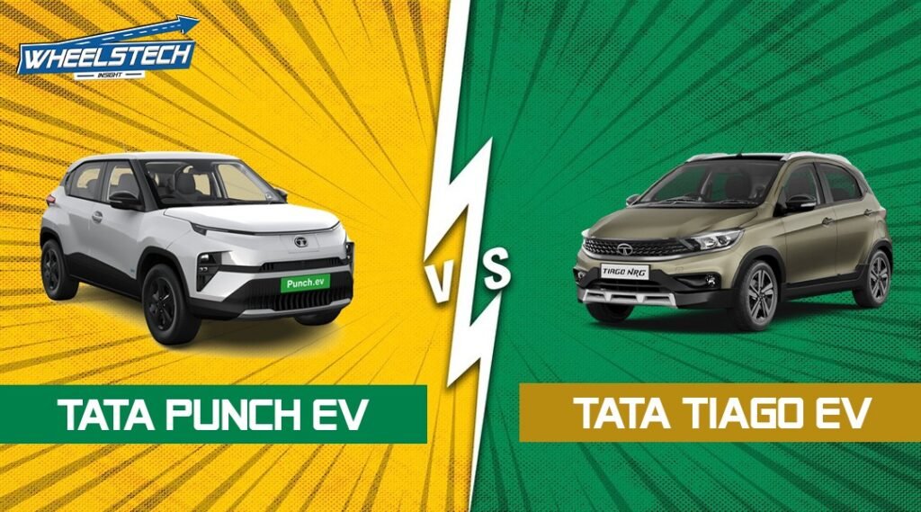 Tata Punch EV vs Tata Tiago